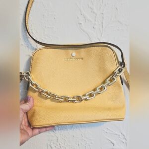 Liz Claiborne Yellow Crossbody Bag New
